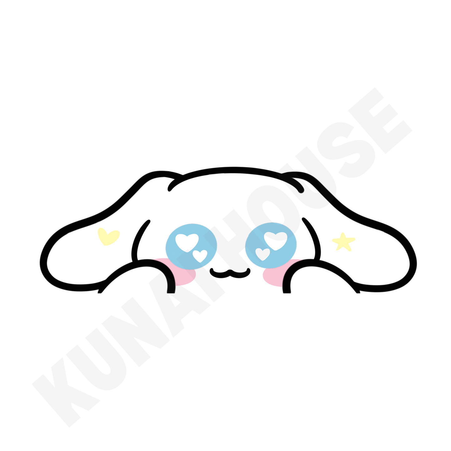 Stuff Muffin Peeker Sticker