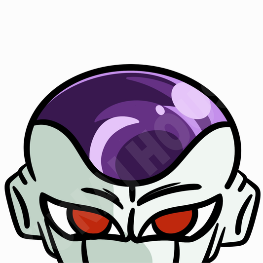 Frieza Peeker Sticker