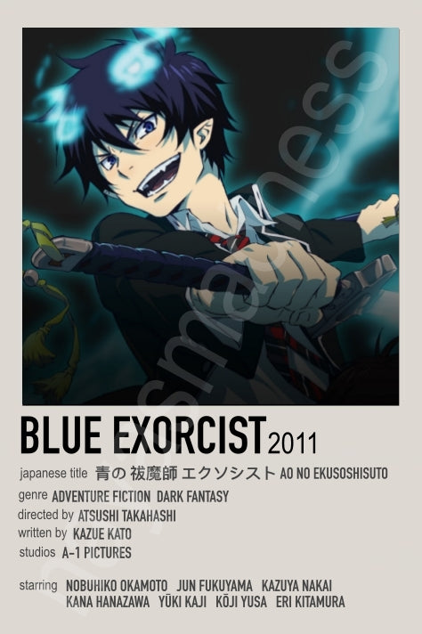 Japanese Cool Anime Polaroid Inspired Keychain