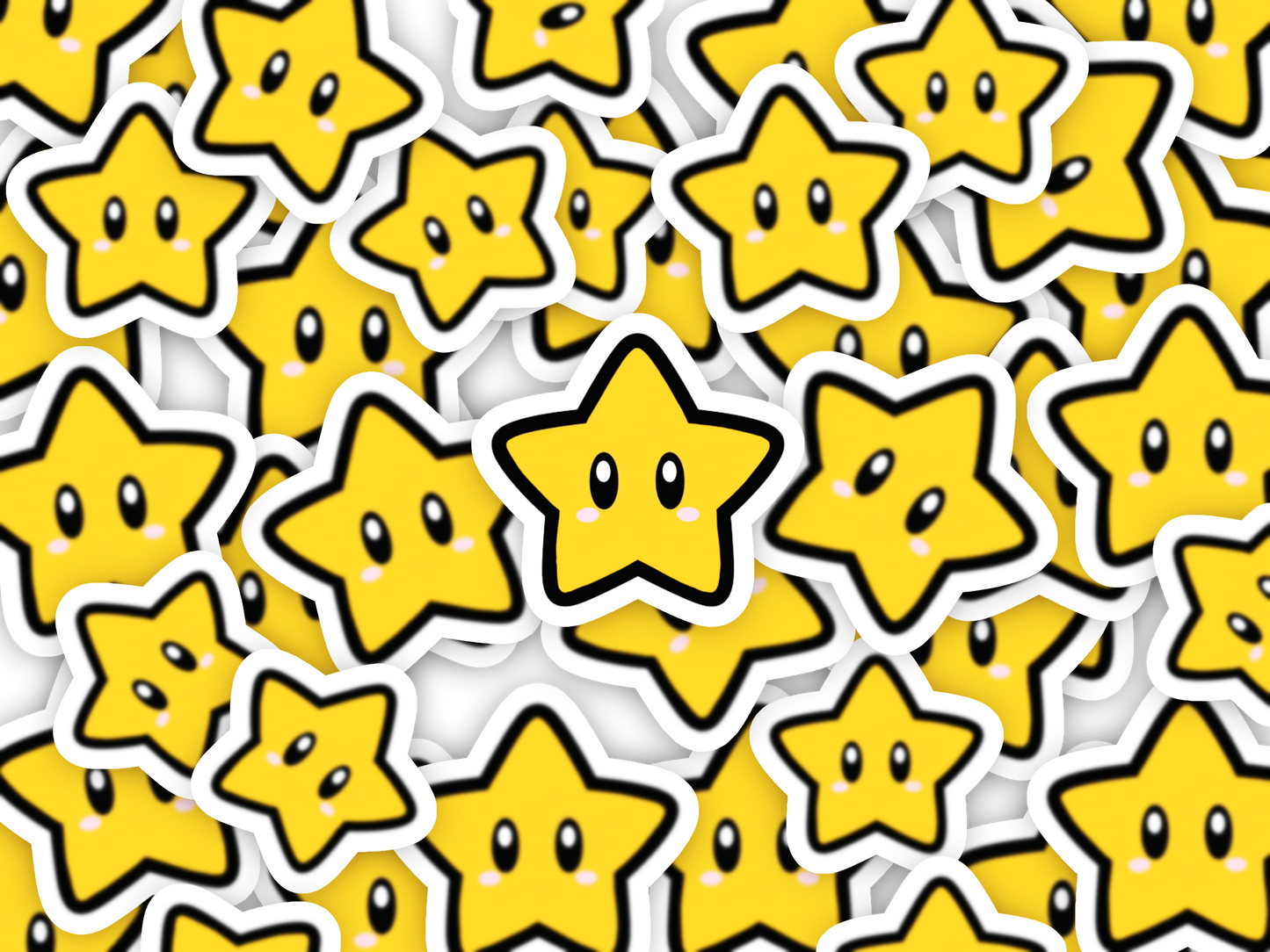 Game Star Sticker
