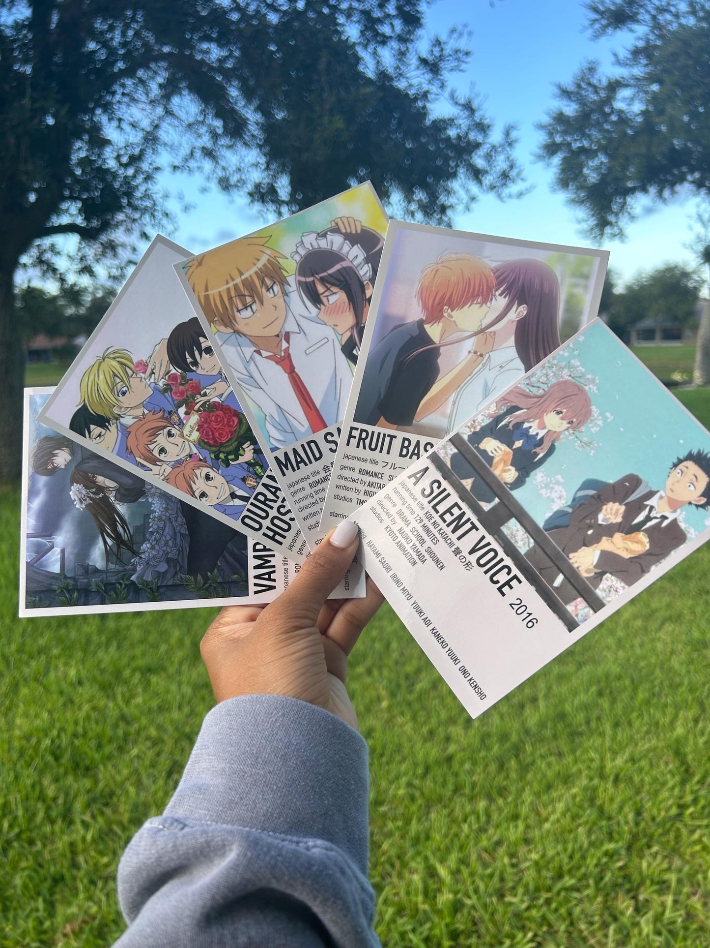 Anime Polaroid Print | Home decor | Mini Poster | Scrapbooking | Room decor | Wall decor | Fruit Romance Anime