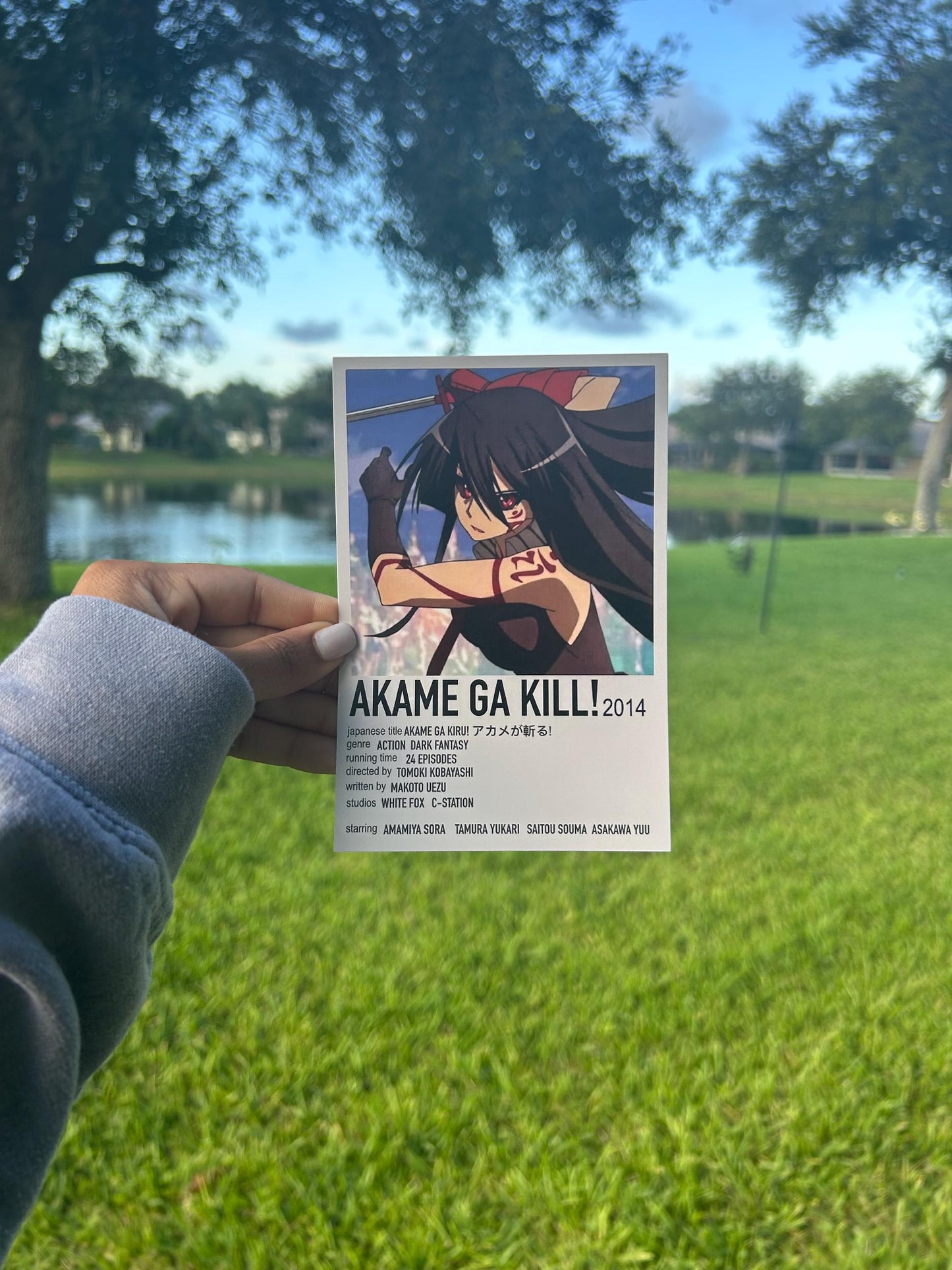 Anime Polaroid Print | Home decor | Mini Poster | Scrapbooking | Room decor | Wall decor | Ga Kill Anime