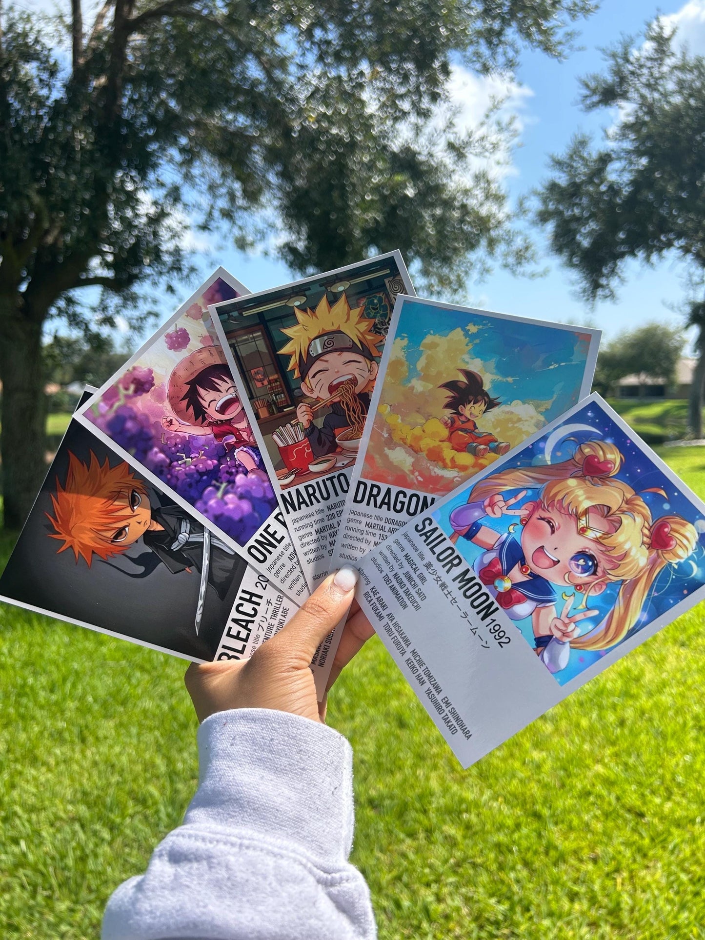 Anime Polaroid Print | Home decor | Mini Poster | Scrapbooking | Room decor | Wall decor | Bleach Anime