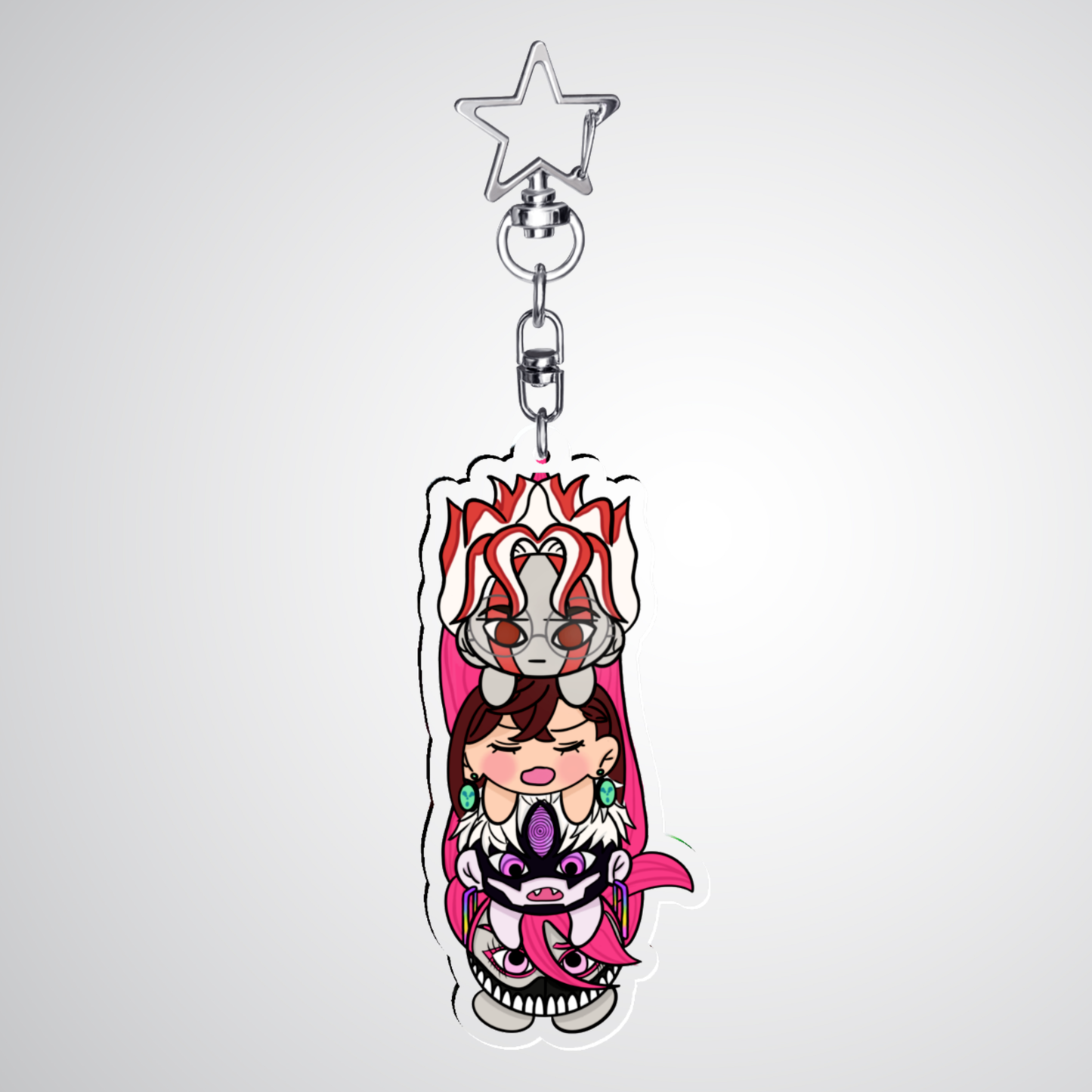 DanDaBalls Acrylic Keychain