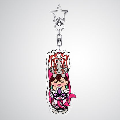 DanDaBalls Acrylic Keychain