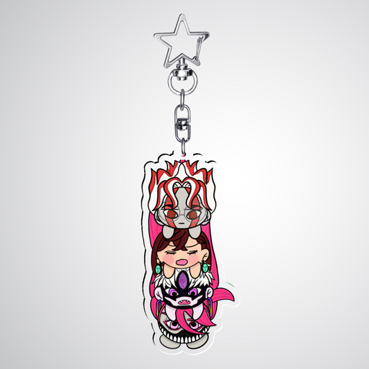 DanDaBalls Acrylic Keychain