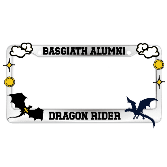 Basgiath Alumni License Plate