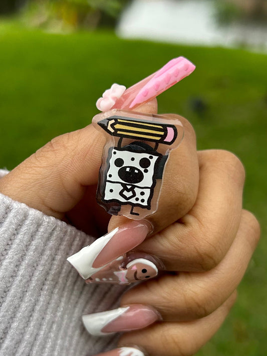 Loud Doodle Shoe Charm