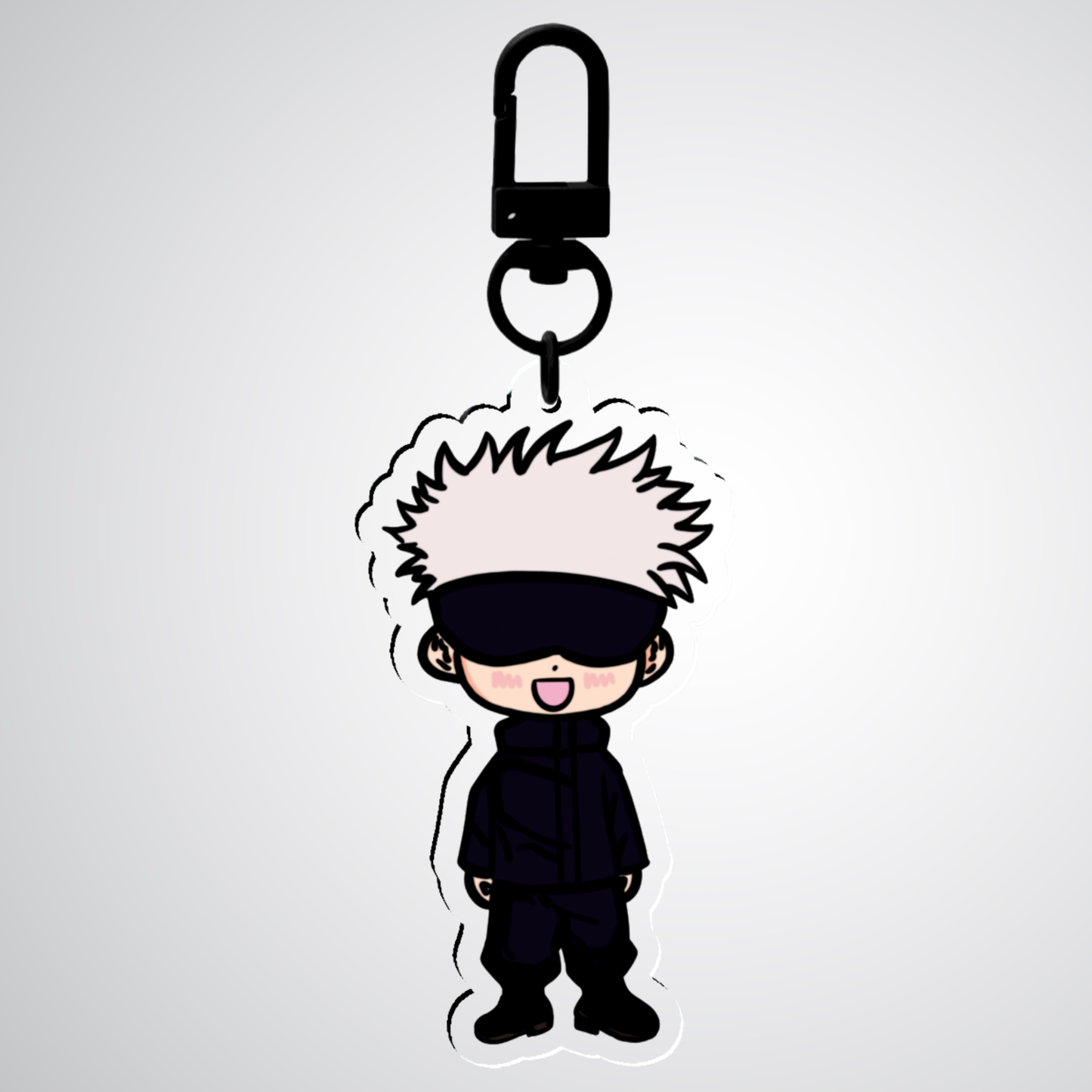 Hollow Purple Acrylic Keychain