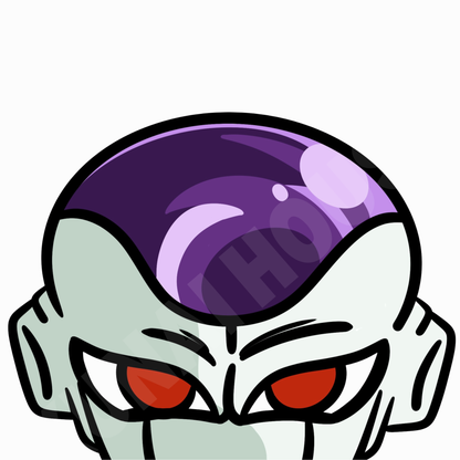 Frieza Peeker Sticker (Coming Soon)