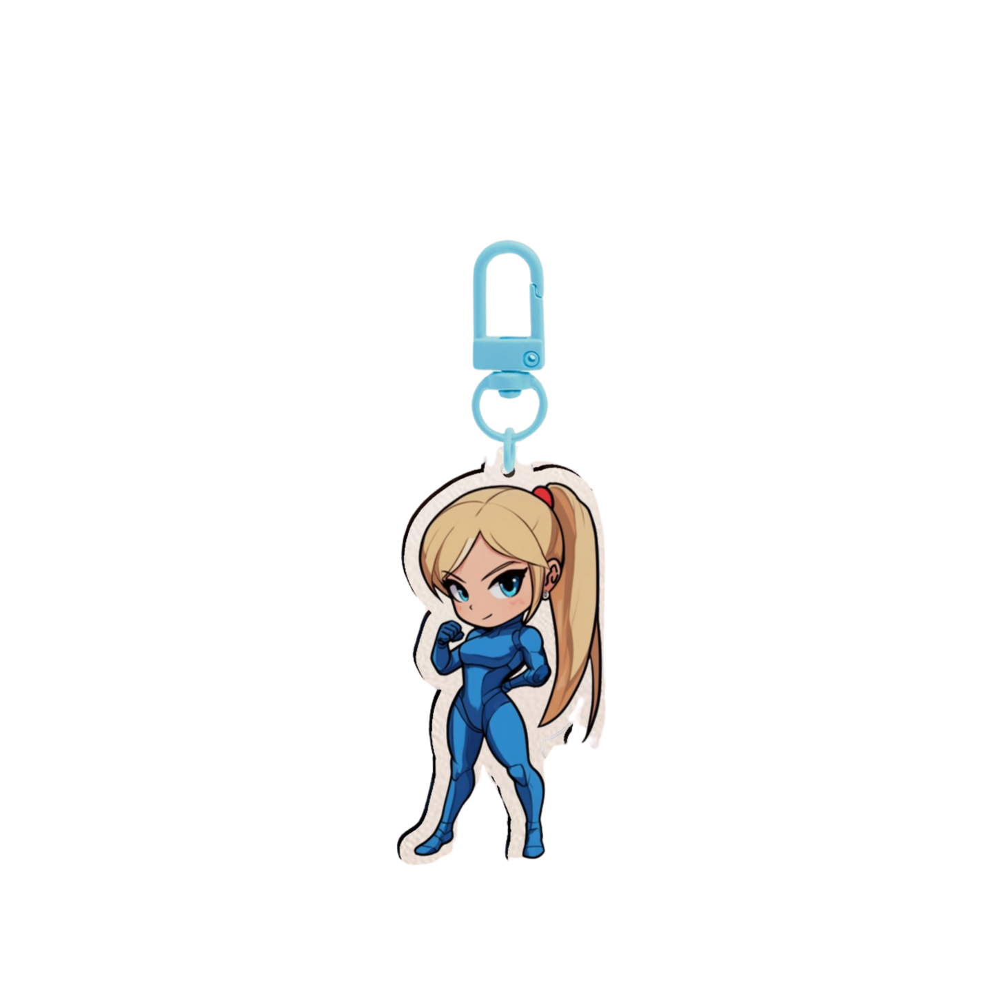 Zero Suit Acrylic Keychains