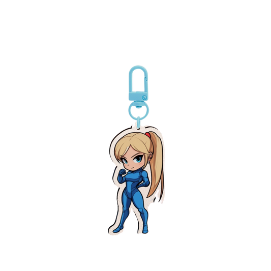 Zero Suit Acrylic Keychains