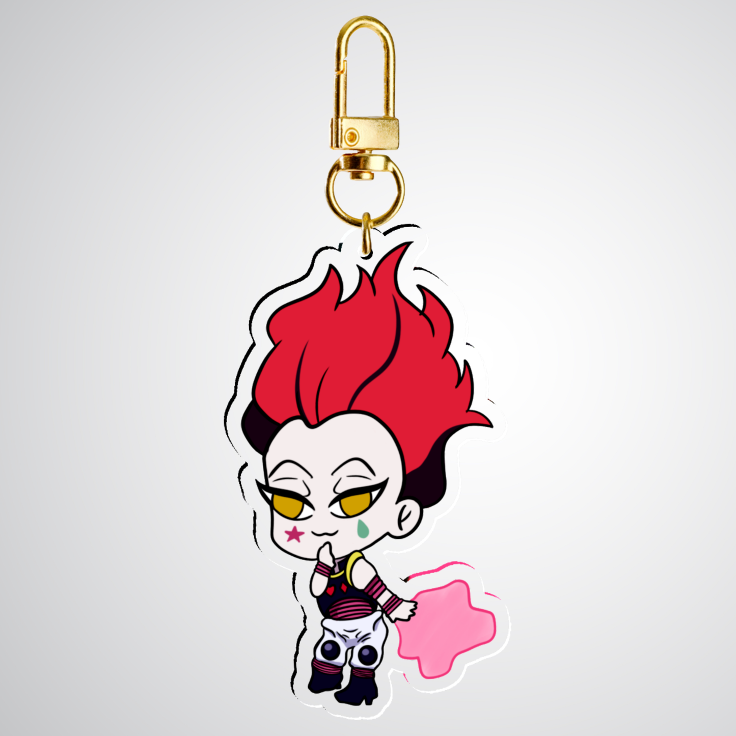 Twisted Joker Acrylic Keychain