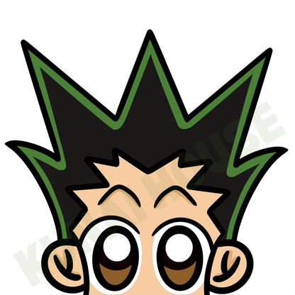 Gon Peeker Sticker