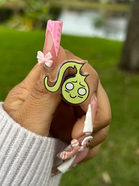 Lime Soul Shoe Charm