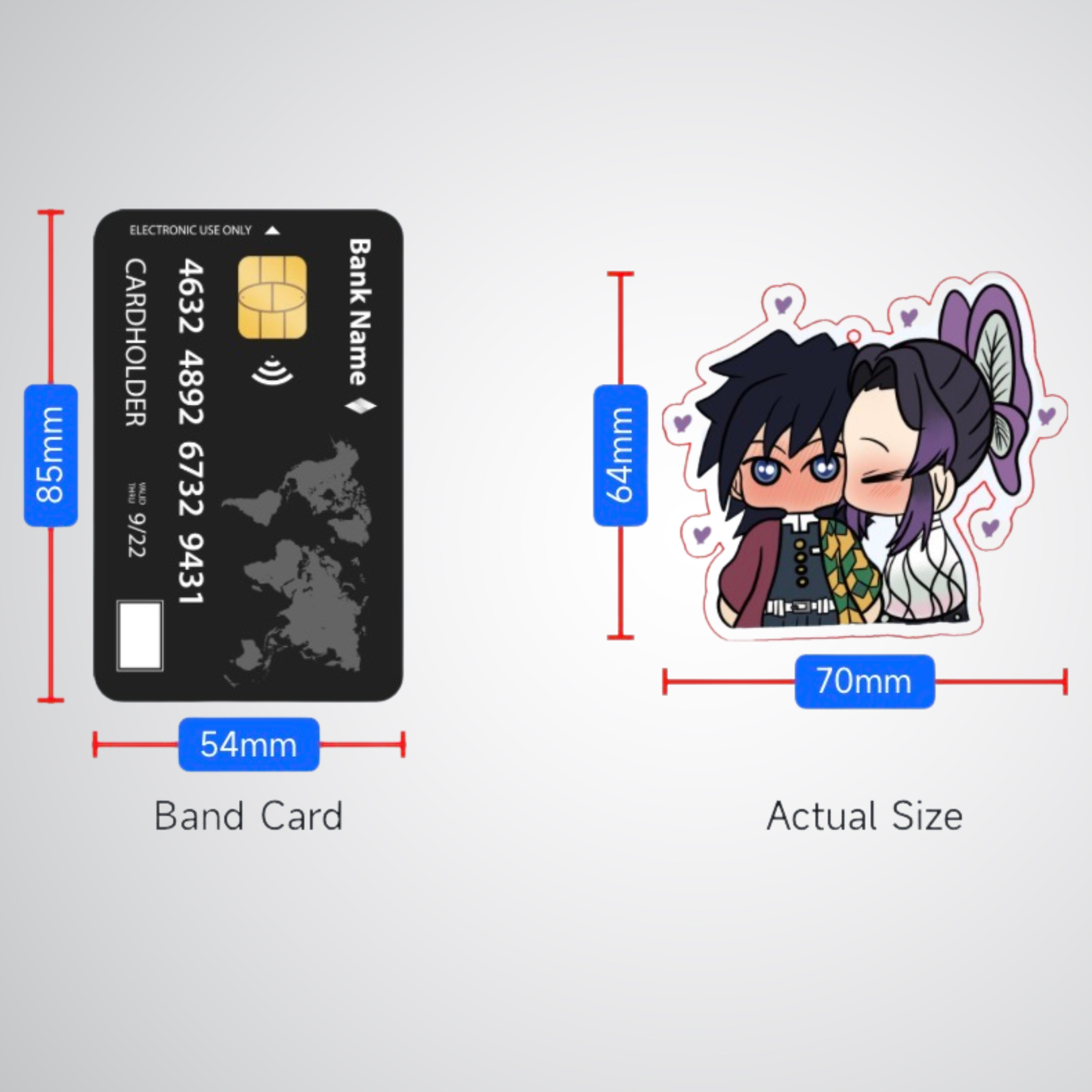 GiyuuxShinobu Acrylic Keychain