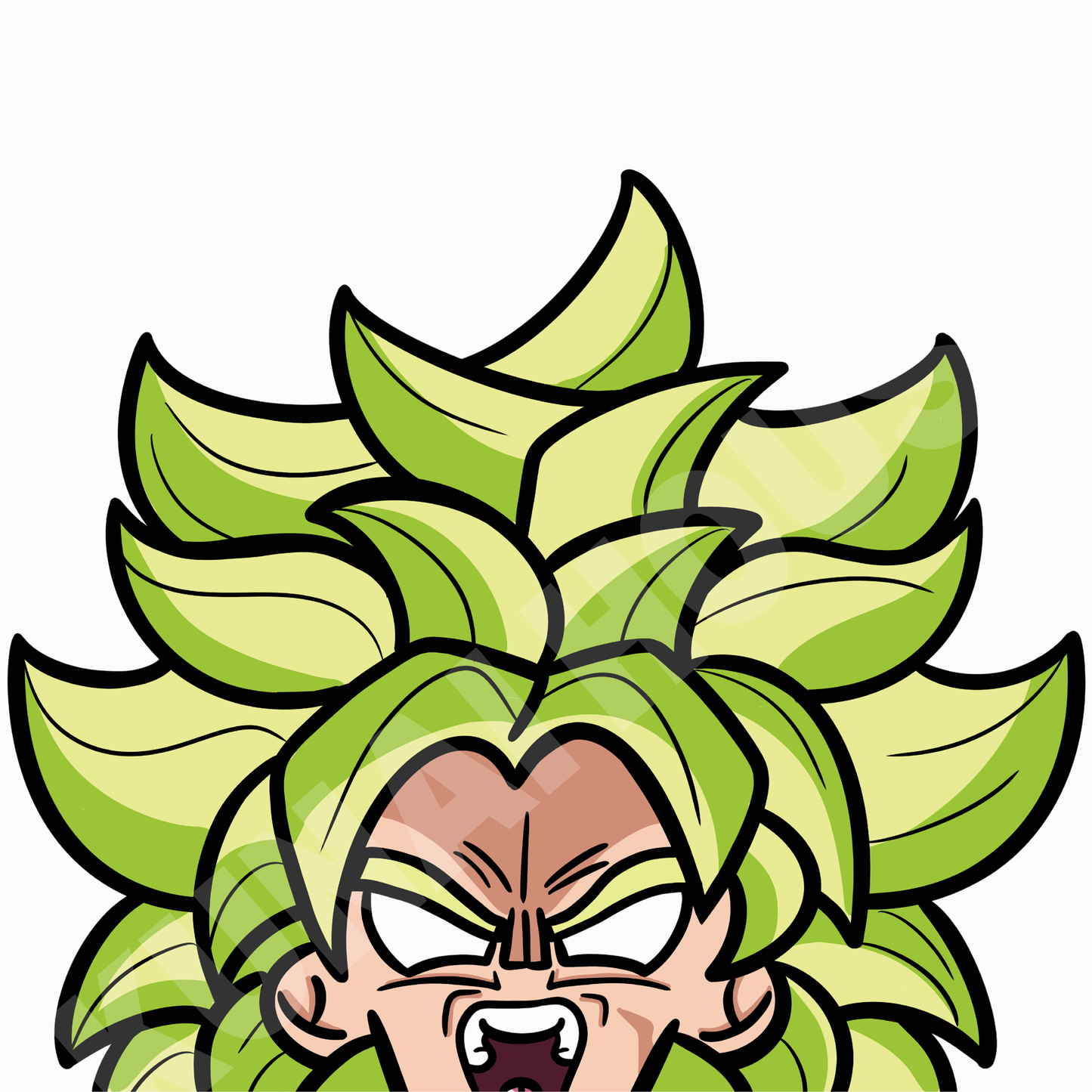 Broly Peeker Sticker (Coming Soon)