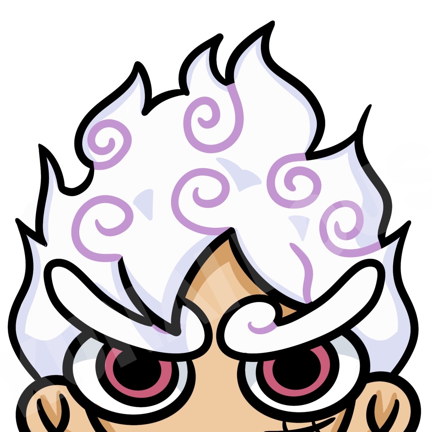 Cloud 5 Peeker Sticker