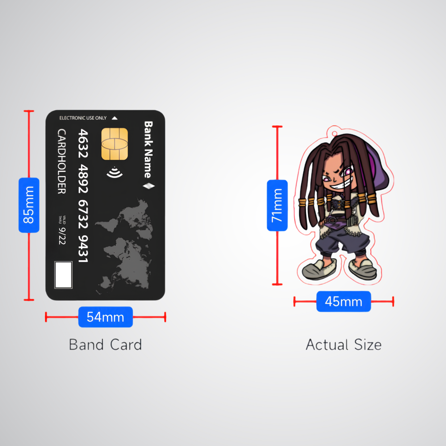 Jabber Acrylic Keychain