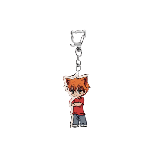 Cat Zodiac Acrylic Keychain