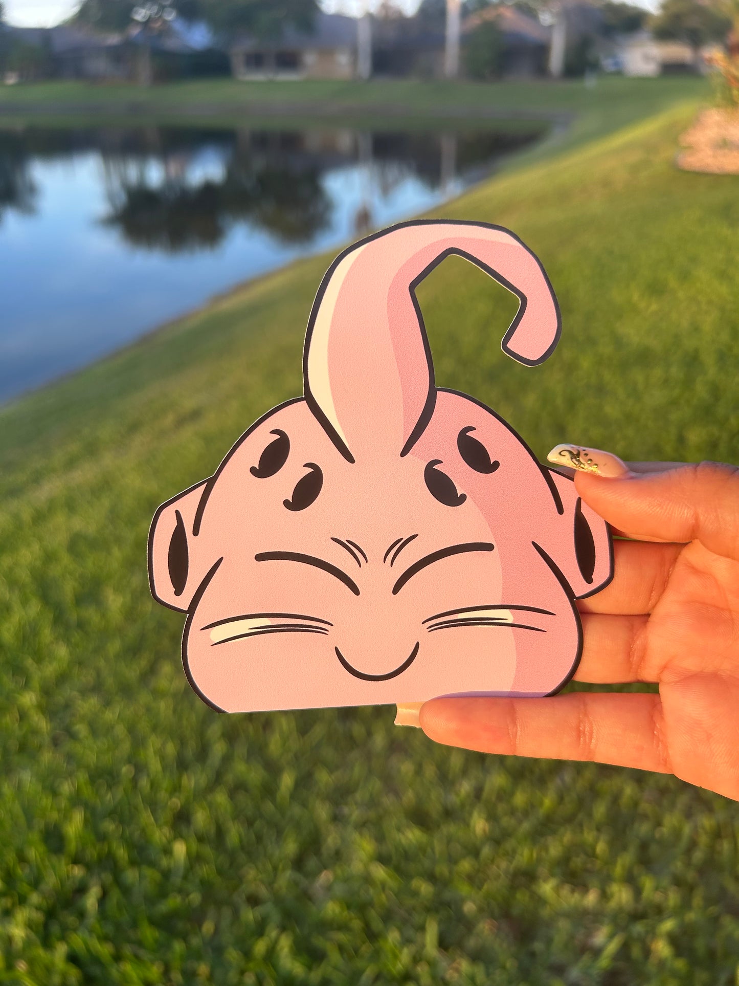Chubby Buu Peeker Sticker