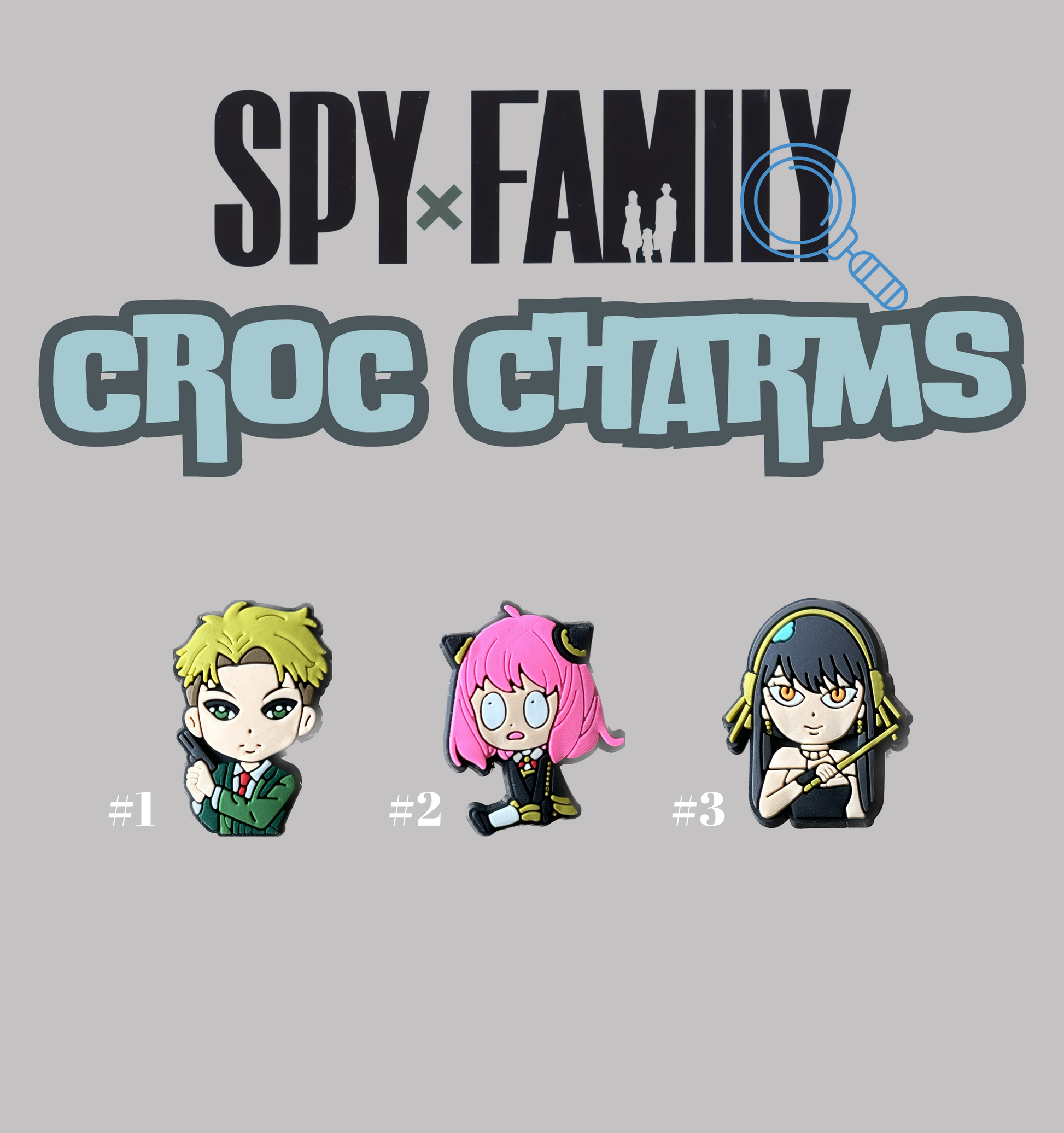 Croc charms anime shop
