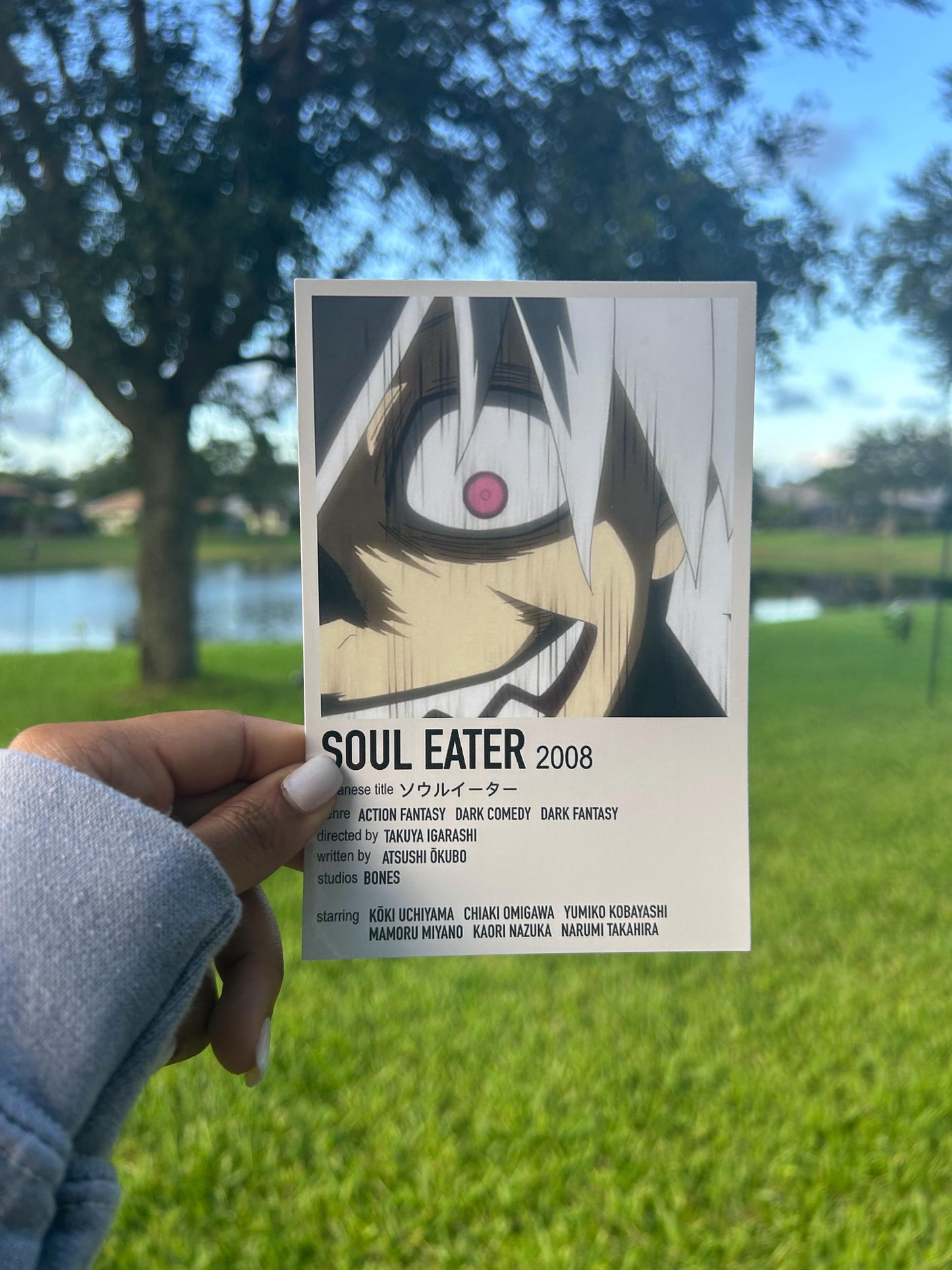 Anime Polaroid Print | Home decor | Mini Poster | Scrapbooking | Room decor | Wall decor | Soul Anime