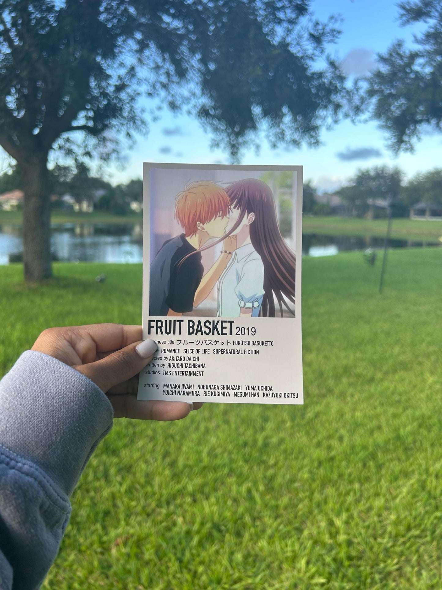 Anime Polaroid Print | Home decor | Mini Poster | Scrapbooking | Room decor | Wall decor | Fruit Romance Anime