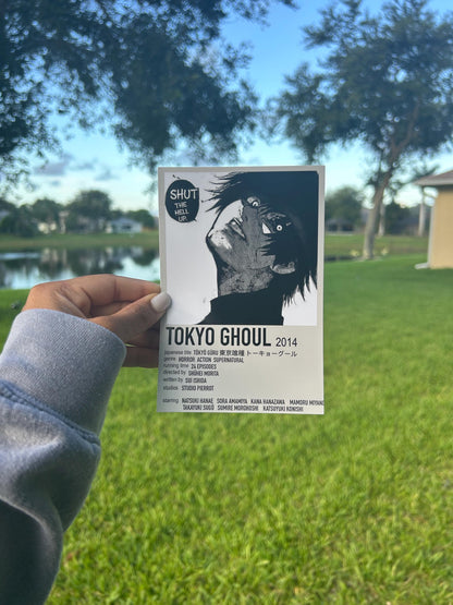 Anime Polaroid Print | Home decor | Mini Poster | Scrapbooking | Room decor | Wall decor | Ghoul Anime