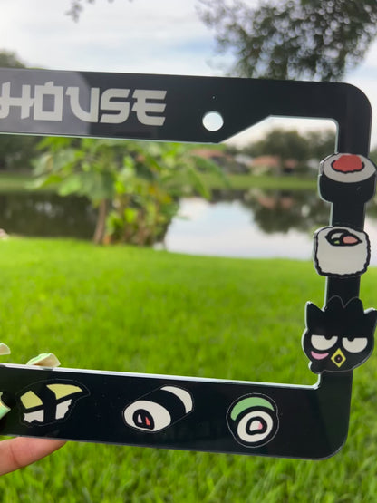Sushi Obsession License Plate