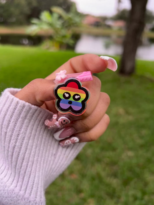 Pride Star Shoe Charm