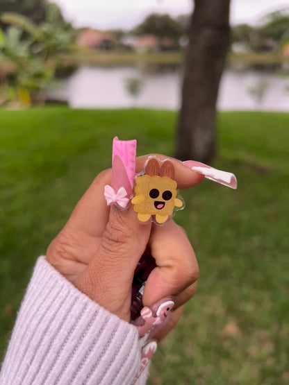 Sponge Popsicle Shoe Charm